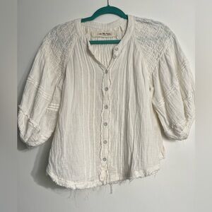 We the Free Peasant Blouse Size S